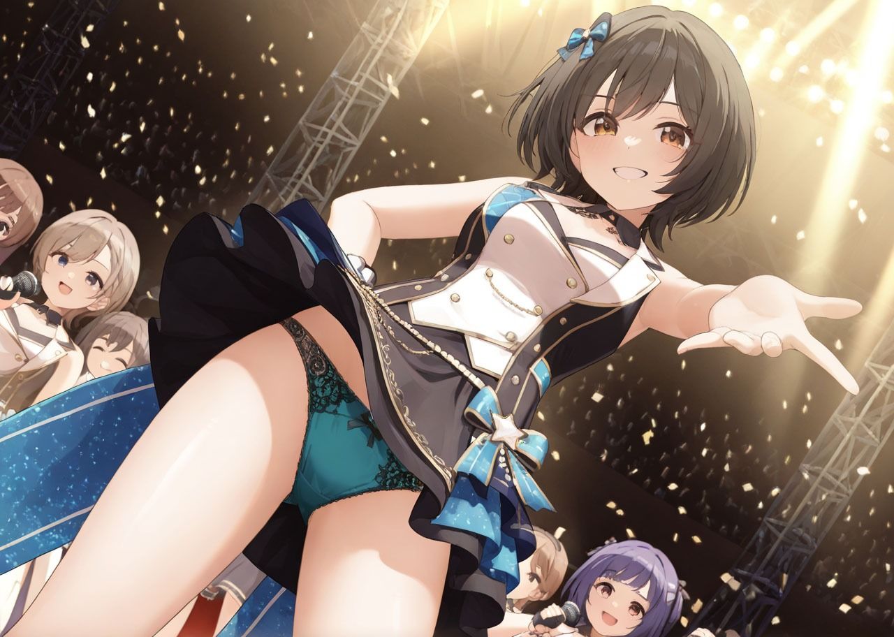 サンプル画像2:推しのライブを下から見る！ポロリ3(Ai Girls Labo) [d_515316]