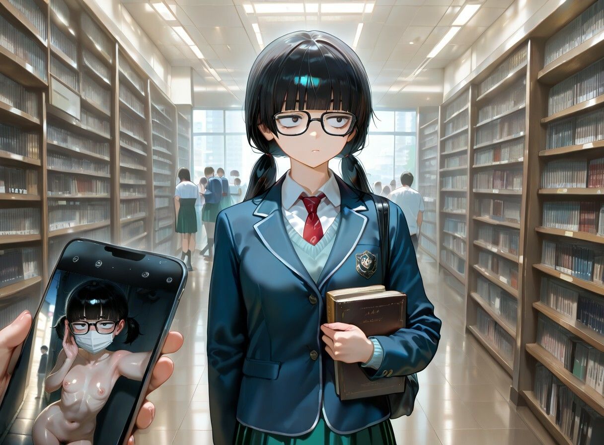 サンプル画像3:冴えないあの子は露出狂(あいまいみぃ本舗) [d_515319]