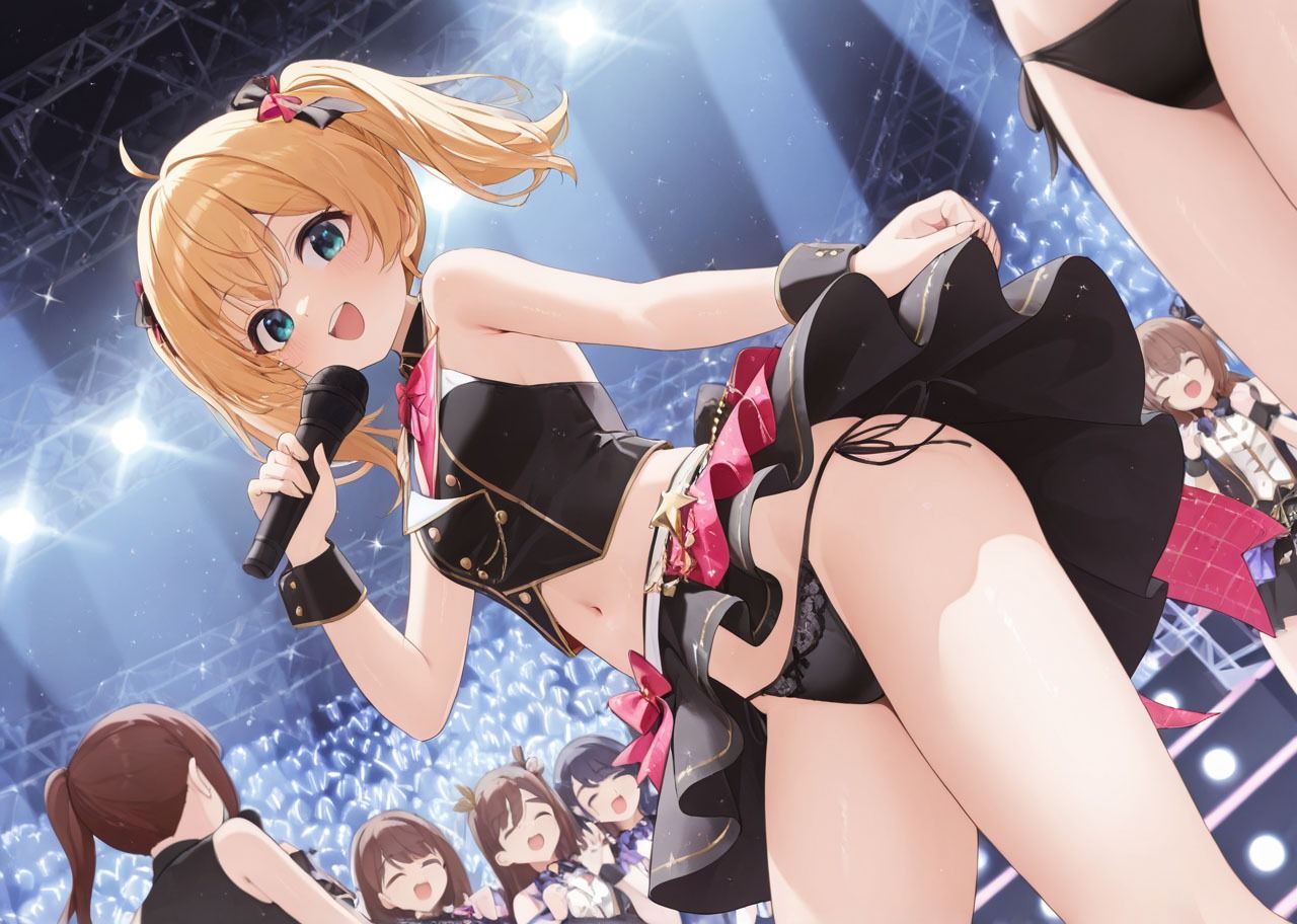 サンプル画像1:推しのライブを下から見る！ポロリ4(Ai Girls Labo) [d_515320]