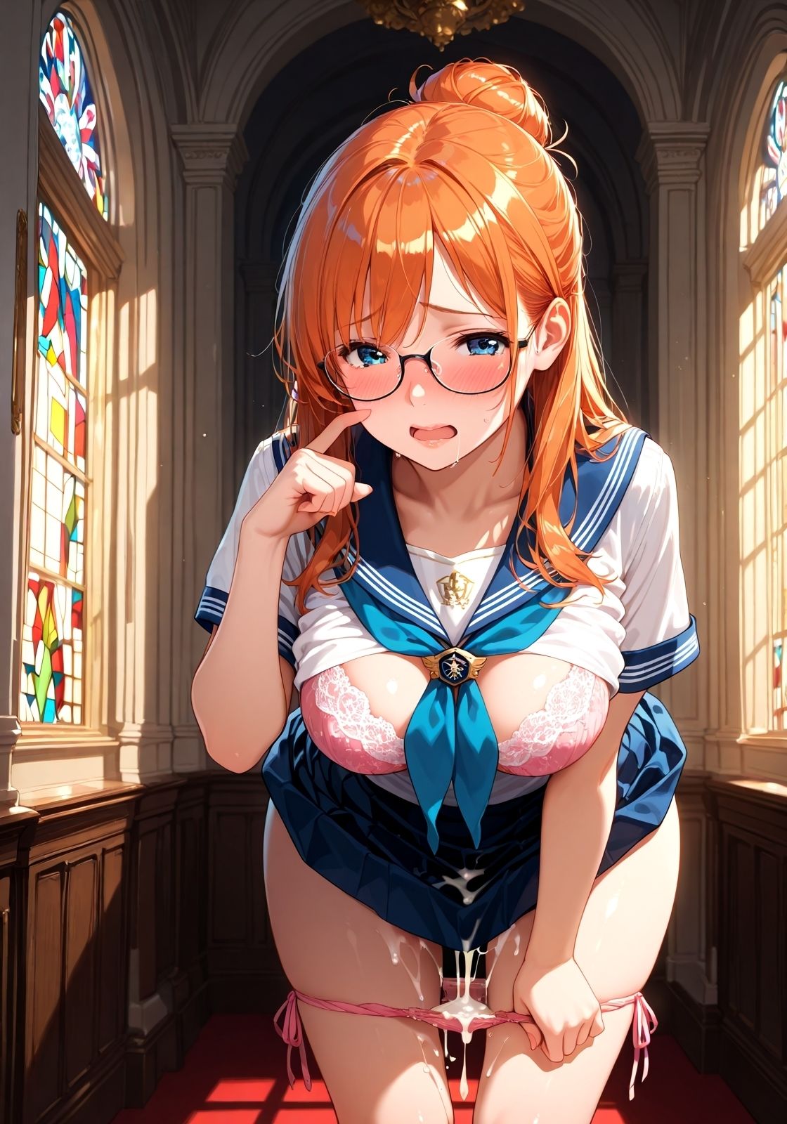 サンプル画像3:俺のオナホ見て 〜こいつ中出しされた状態で歩いてました〜(ニッチッチ) [d_515407]