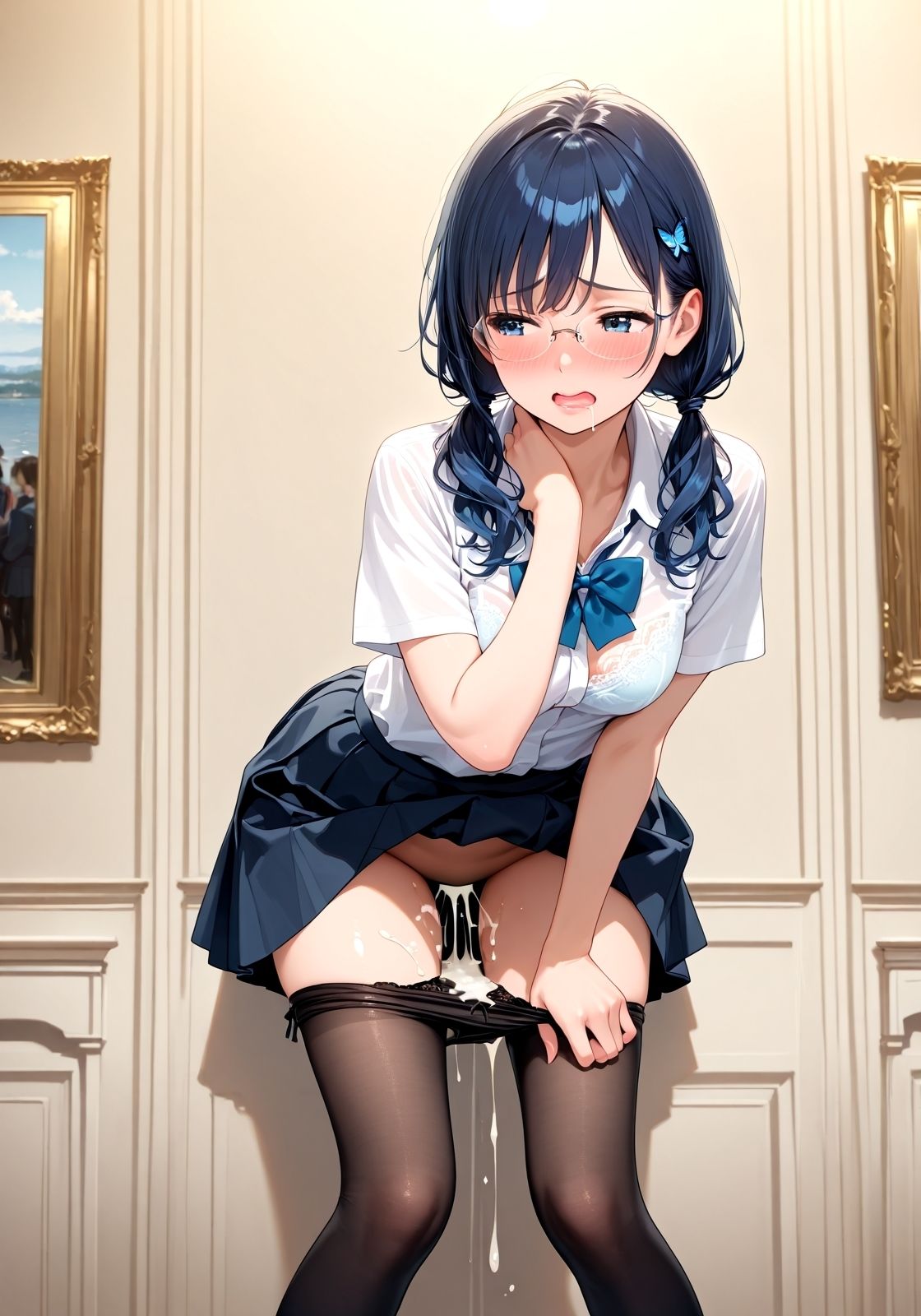 サンプル画像5:俺のオナホ見て 〜こいつ中出しされた状態で歩いてました〜(ニッチッチ) [d_515407]