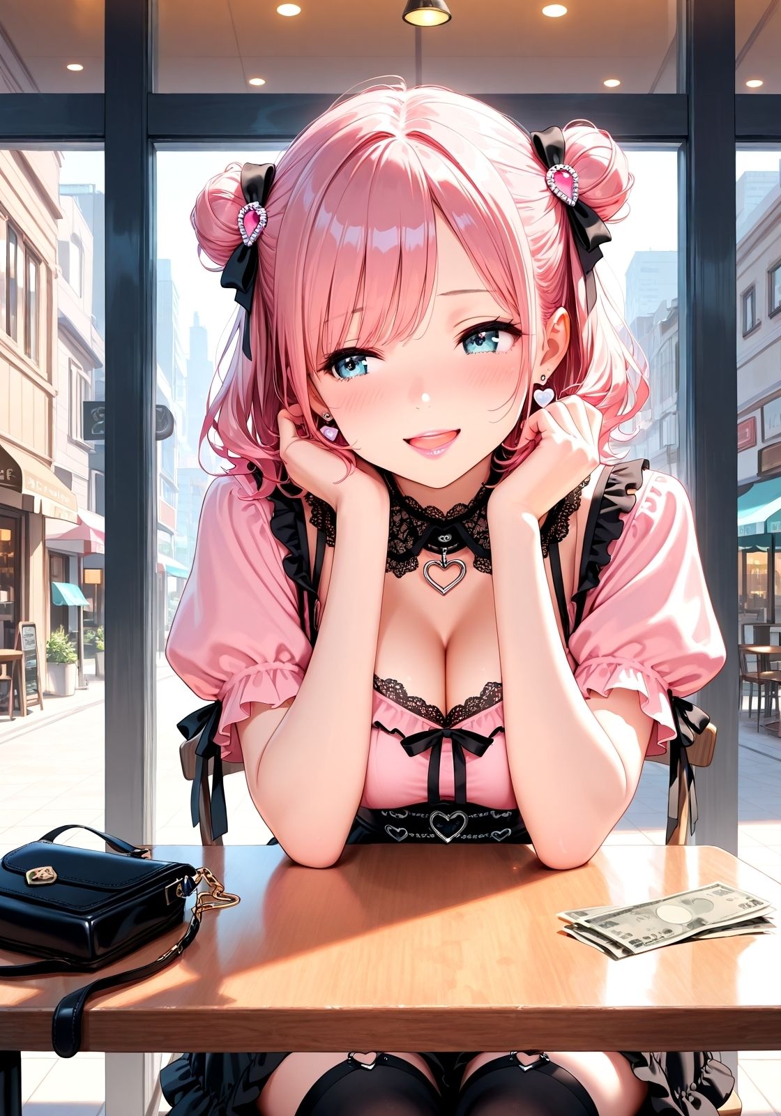 サンプル画像3:パパ活 交渉＆〇〇 〜お金あれば良い、って言ったよね？〜(ニッチッチ) [d_515419]