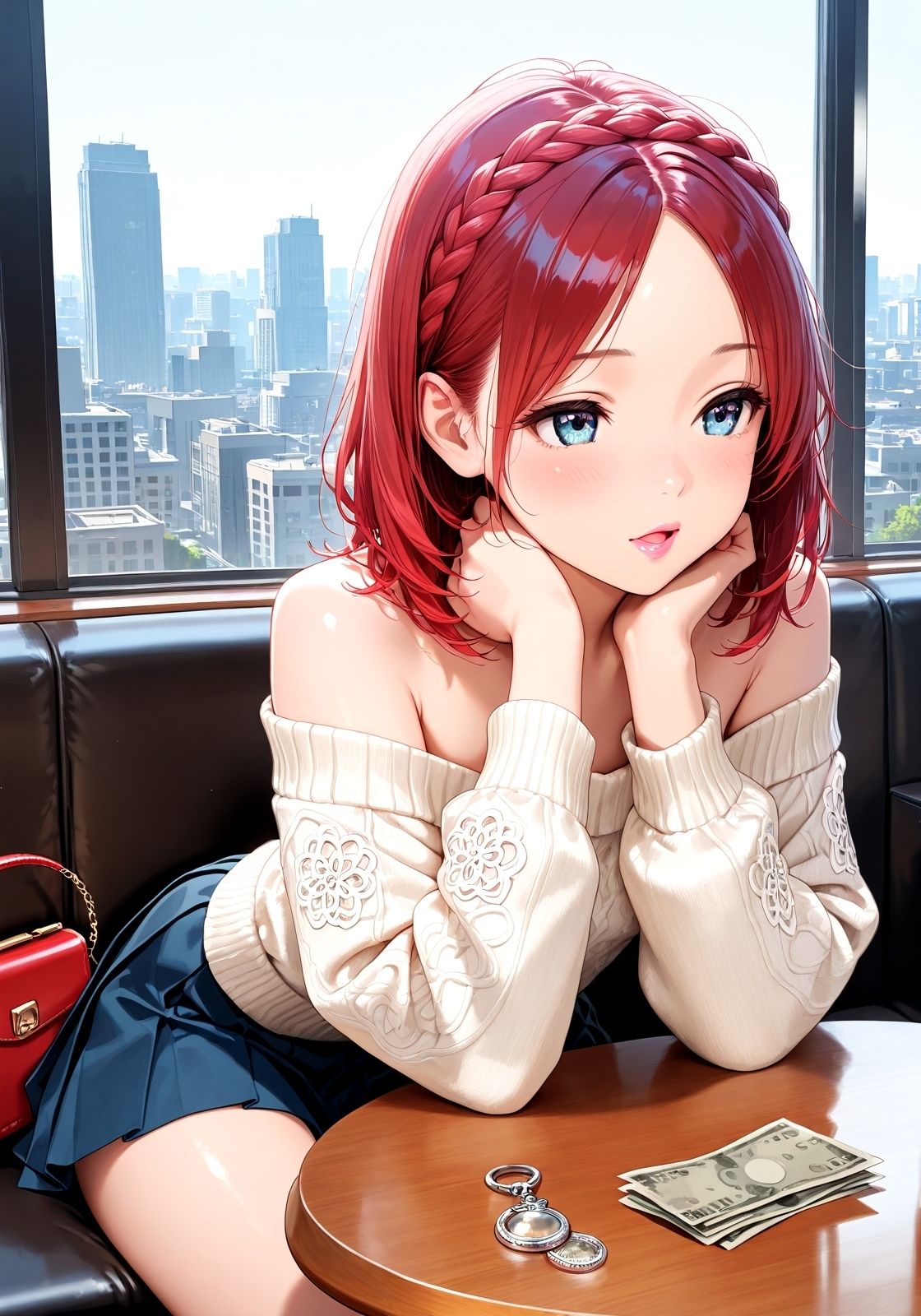 サンプル画像4:パパ活 交渉＆〇〇 〜お金あれば良い、って言ったよね？〜(ニッチッチ) [d_515419]