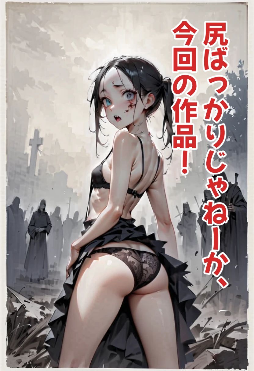 サンプル画像6:ゾンビオデコメガネちゃんと闇テーマパークでデート  出会い編(コーンパン) [d_515440]