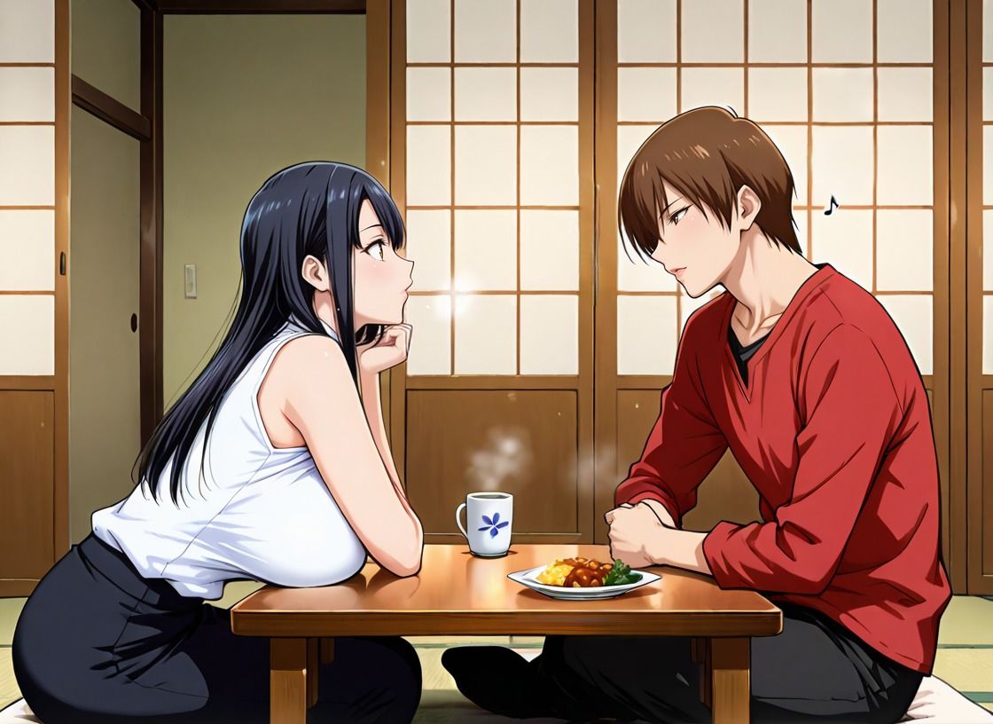 サンプル画像1:秘密の温泉旅行で義母と何度も中出しSEX(おぷてぃまいず) [d_515488]