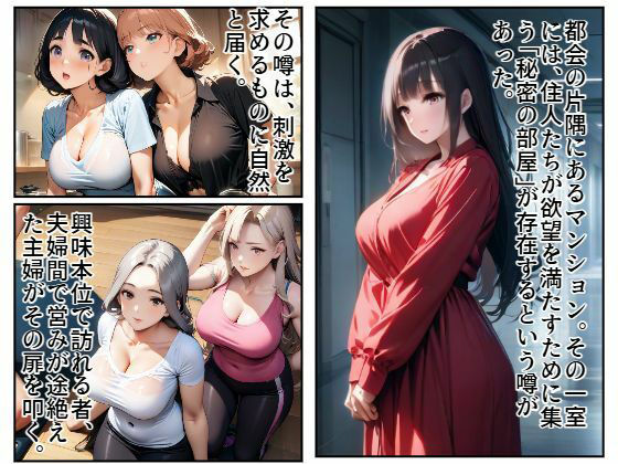 サンプル画像1:調教マンション・好奇心が主婦を沼らせていく(C.C.WORKS) [d_515604]