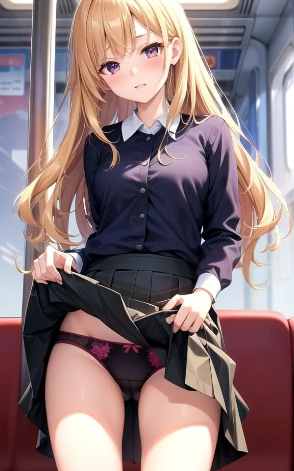 サンプル画像3:パンちら電車3(LALAport) [d_515645]