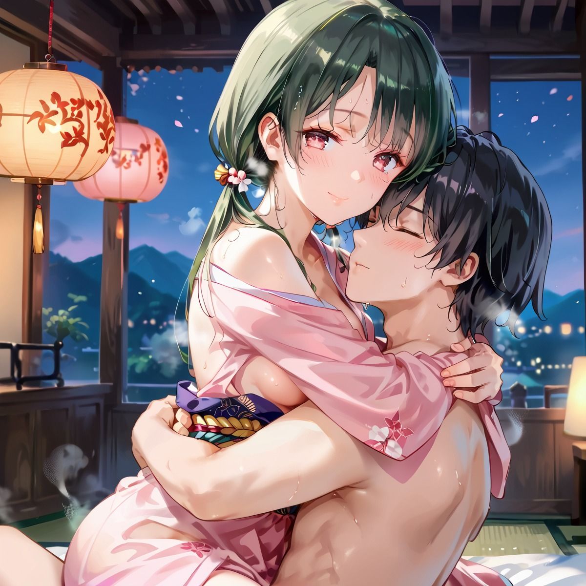 サンプル画像4:令和遊郭の遊女シリーズ6(むちむちまにあ) [d_515653]