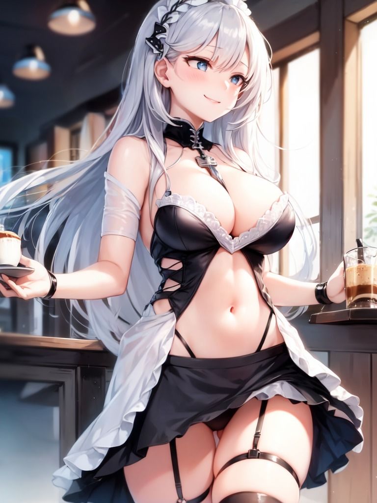 サンプル画像1:犯●れた銀髪巨乳メイド(ぽりっしゅ本舗) [d_515700]