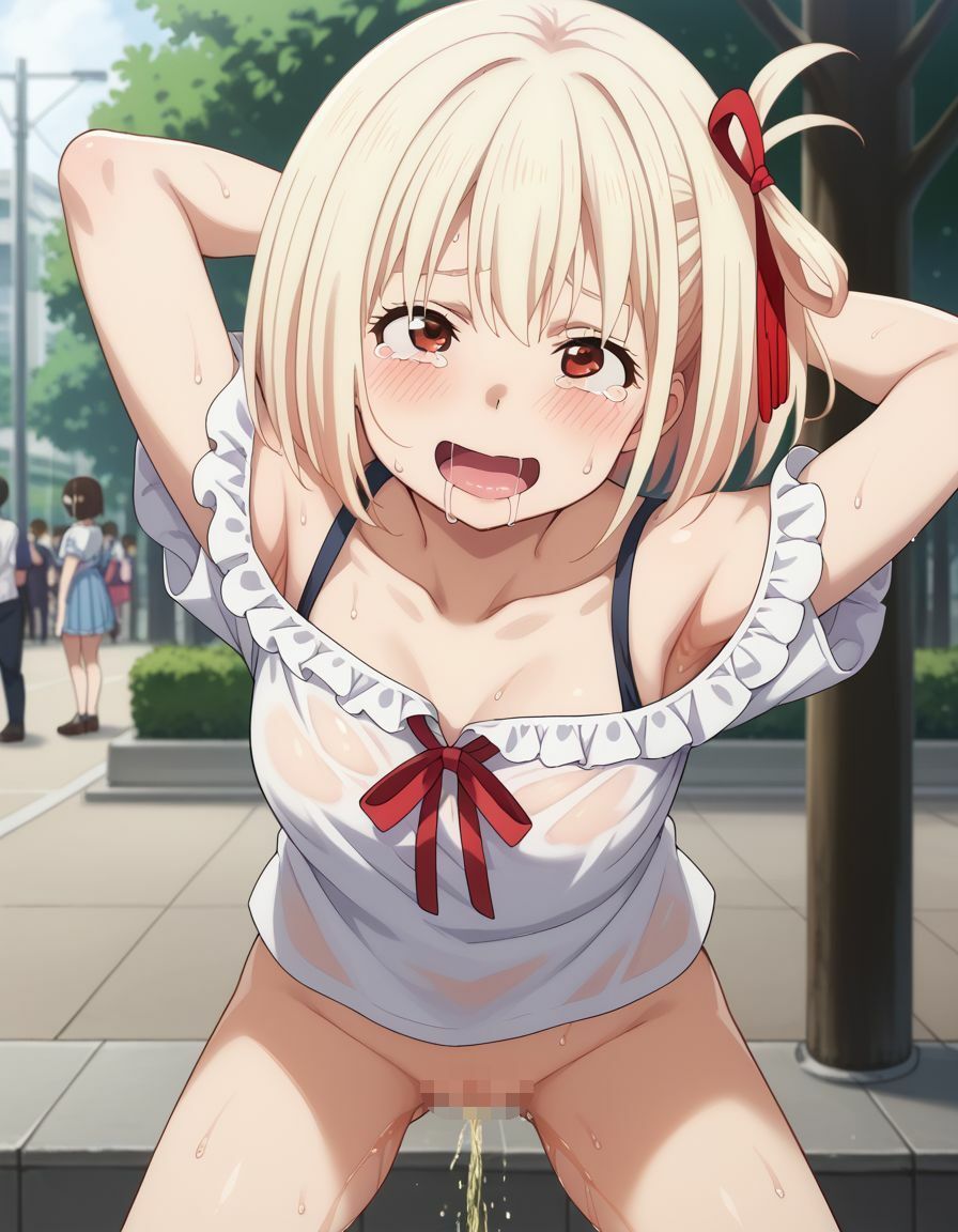 サンプル画像5:リコリス完全敗北！催●おじさんに快楽堕ちさせられた千束とたきな 1(国民監視協会) [d_515719]