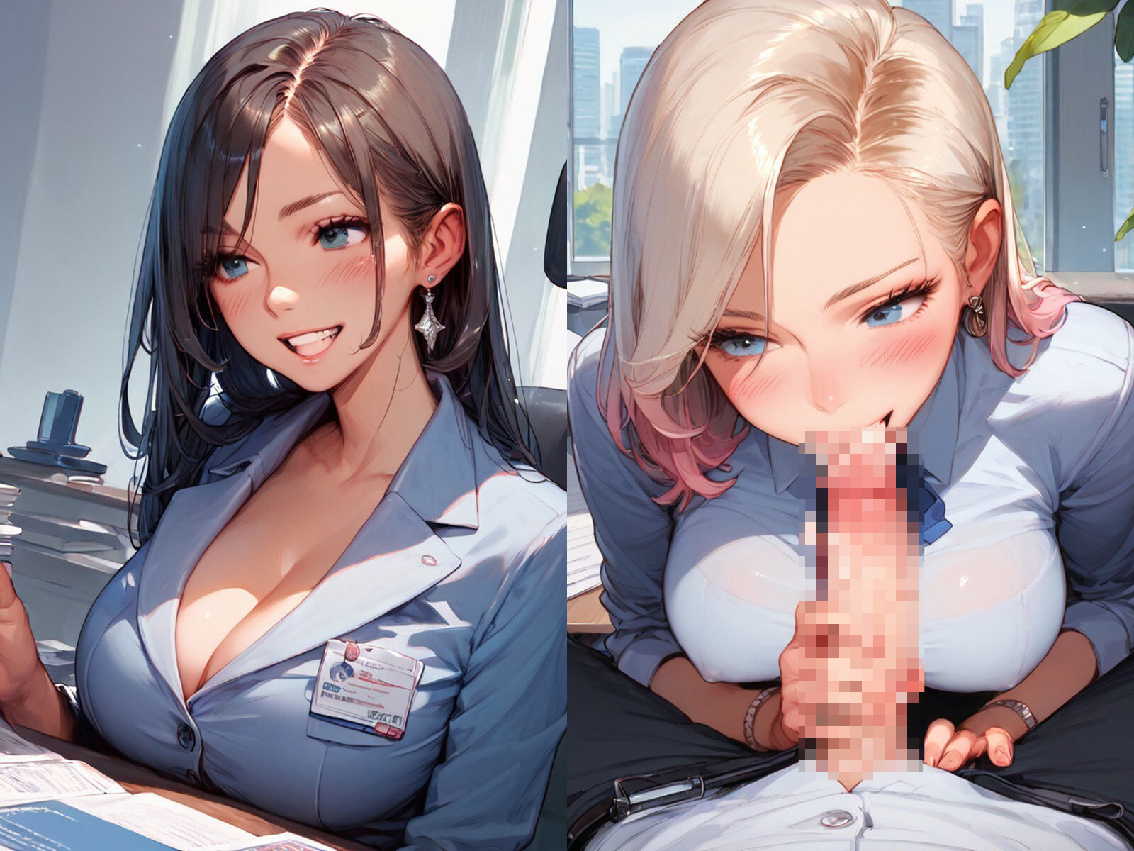 サンプル画像1:俺専属のおまんこ係になったOLと子作りしてみた(種付けレコード) [d_515782]