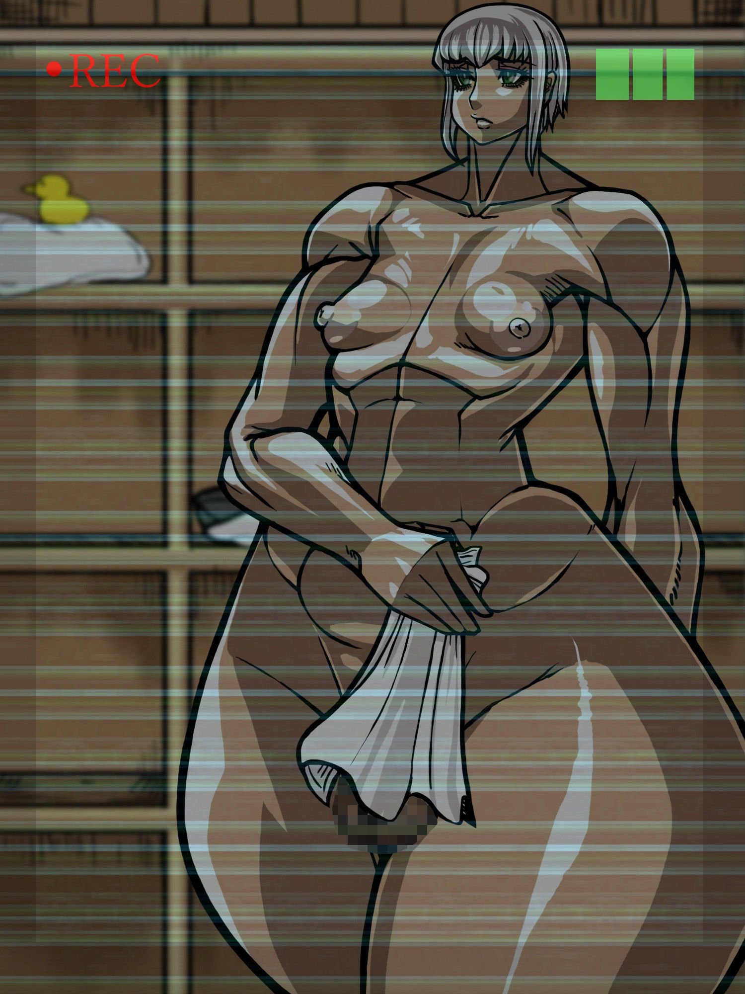 サンプル画像4:男の娘やシーメールばっかり来る銭湯があるらしい。(out郎) [d_515809]