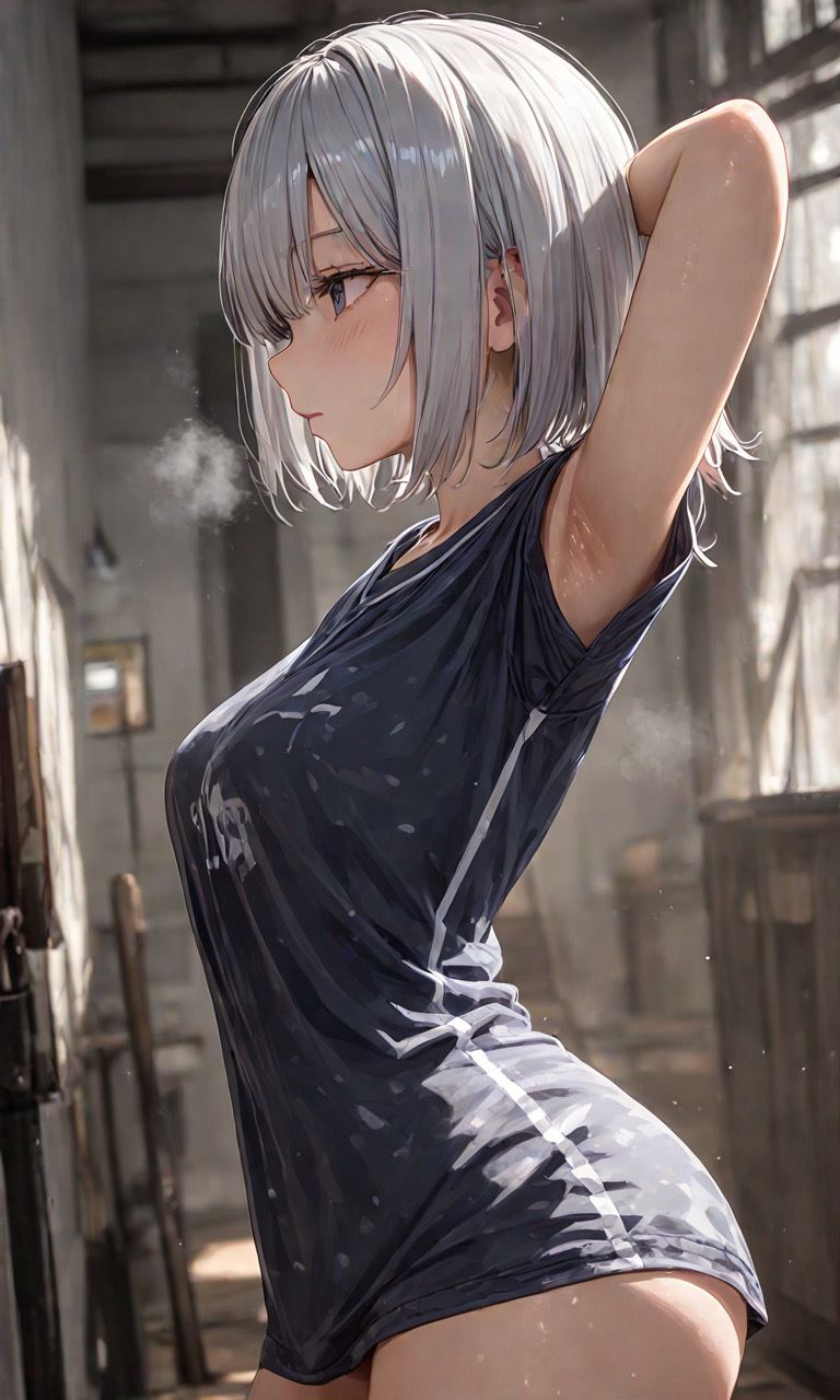 サンプル画像3:袖口から見える脇チラ(かるね) [d_515850]