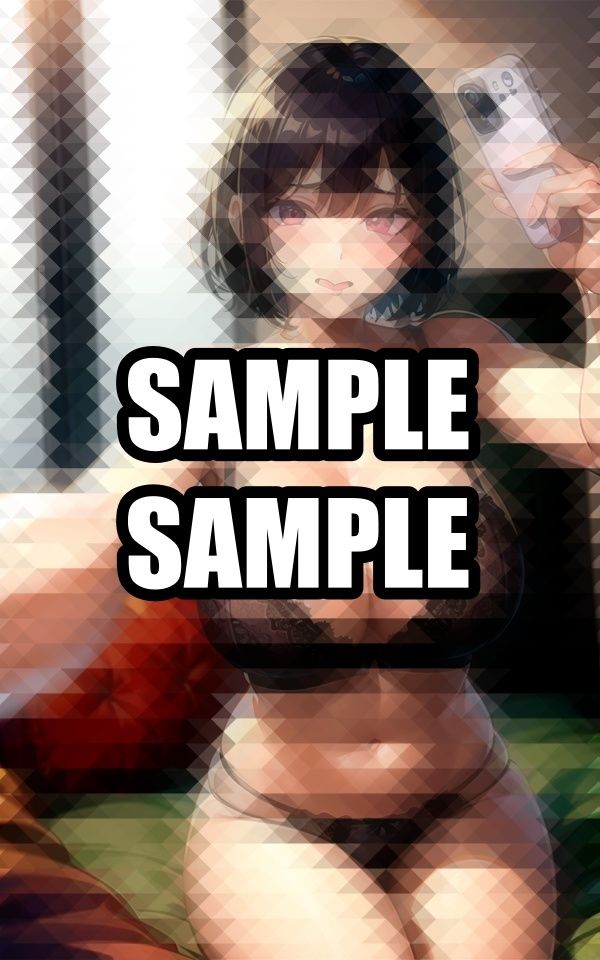 自撮りをしちゃう裏垢美女イラスト集の画像8