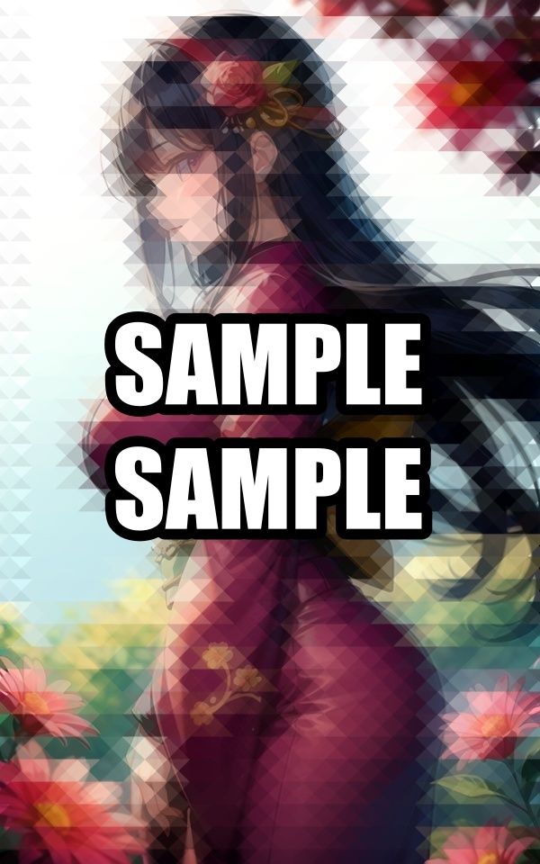 着物美女の横顔の画像7