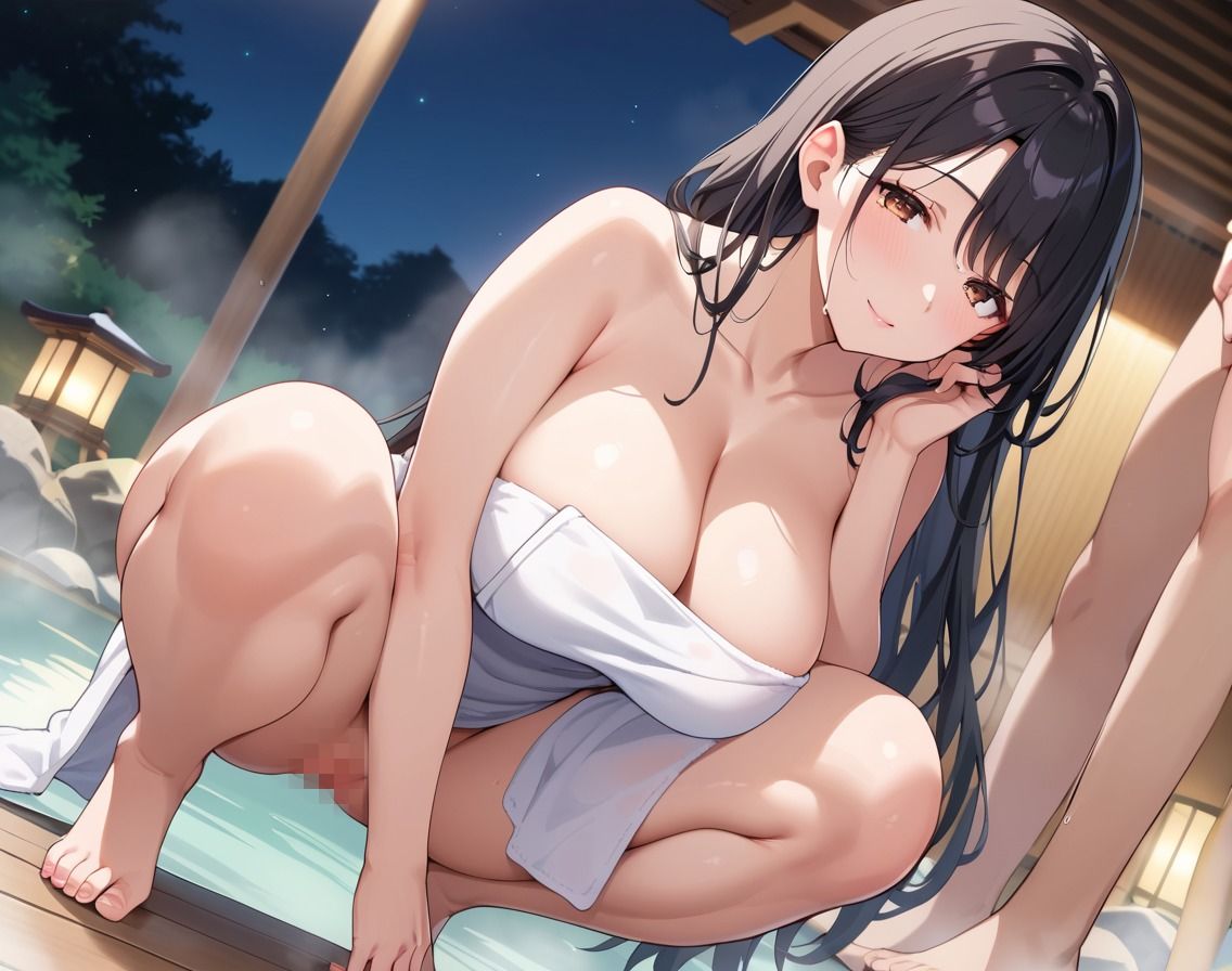 サンプル画像2:母を孕ませ！混浴風呂で生ハメして甘えたくて(いろぱん) [d_516118]