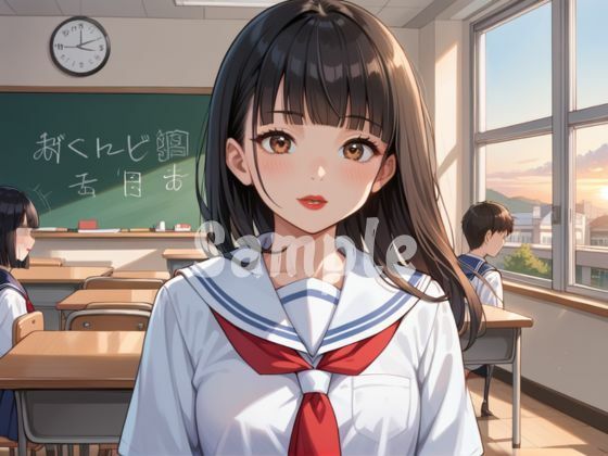 サンプル画像1:ビッチな女子校生に生ハメ放題(べも太郎) [d_516145]