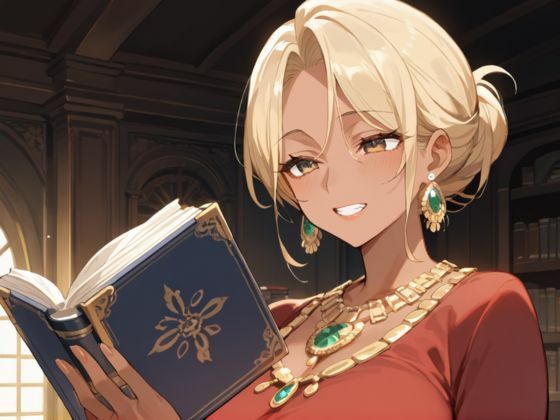 サンプル画像1:黒ギャル社長の秘書室 〜エッチも仕事も大忙し〜(誘惑アーカイブ) [d_516180]