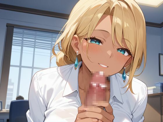 サンプル画像5:黒ギャル社長の秘書室 〜エッチも仕事も大忙し〜(誘惑アーカイブ) [d_516180]