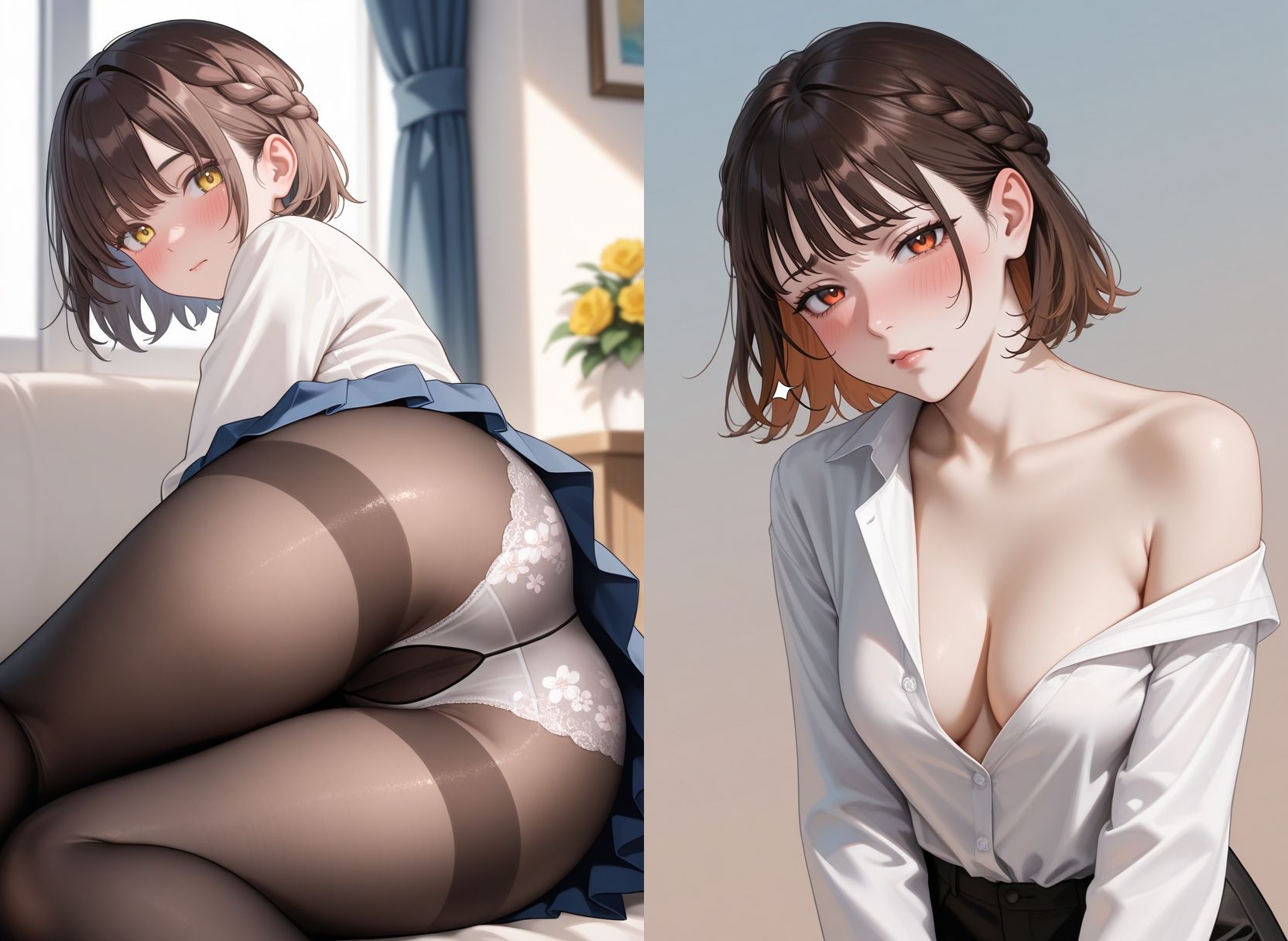 サンプル画像1:僕のねーちゃんは生が好き！彼氏に内緒で近親相姦、寝取って中出し りな 21歳(しゃばーに) [d_516214]