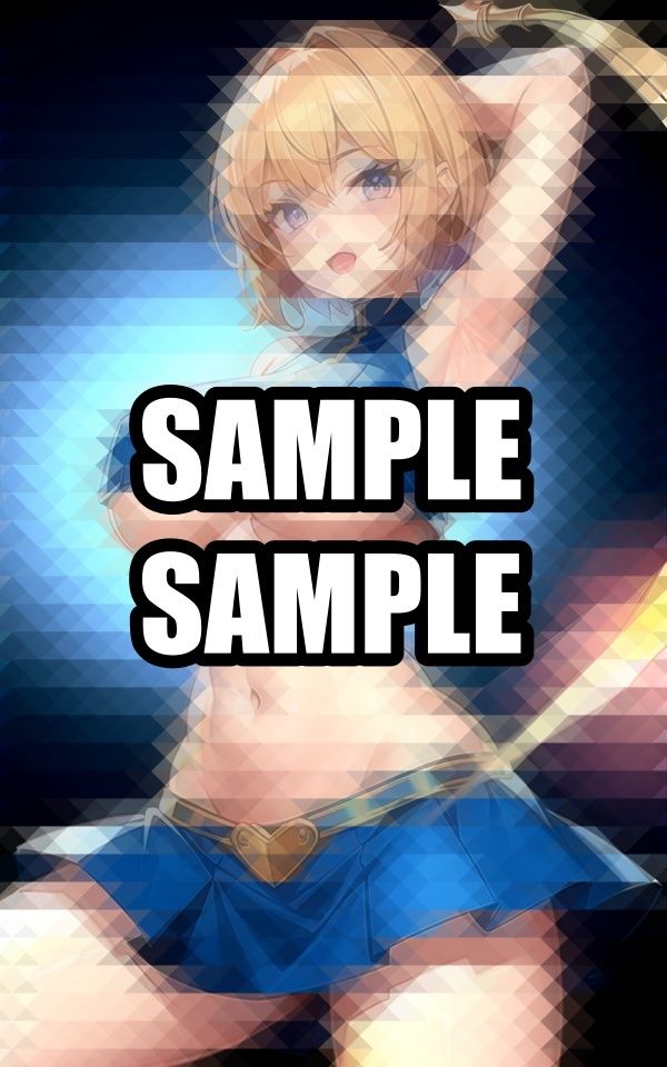 下乳見えてる戦士美女イラスト集の画像7