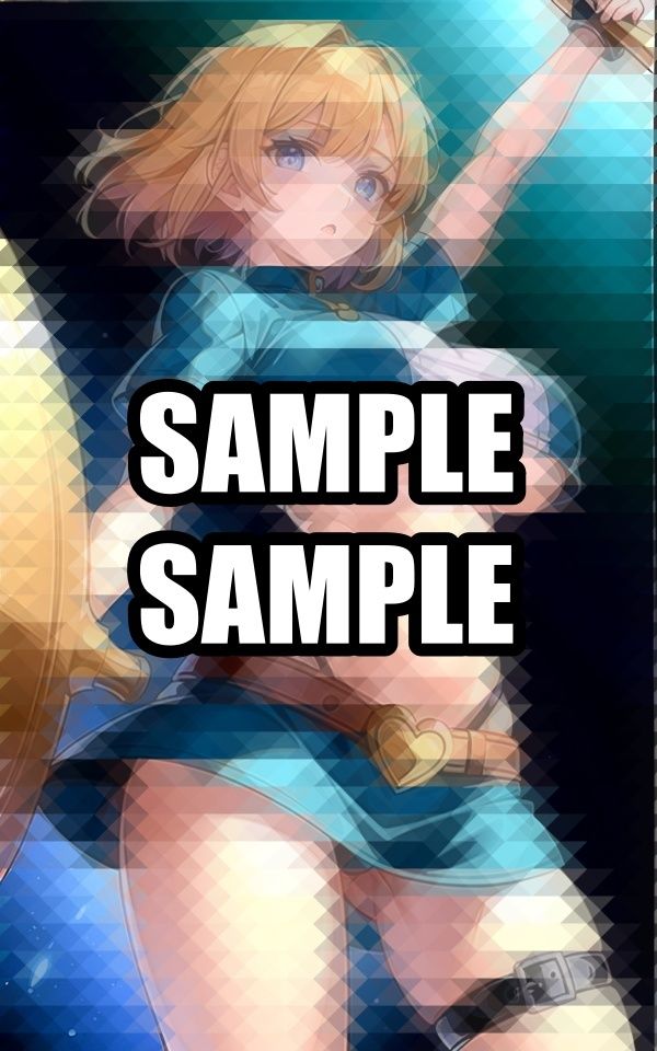 下乳見えてる戦士美女イラスト集の画像8