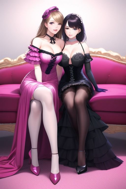 サンプル画像3:えちえち百合百合なお嬢様姉妹(潮吹きジョニー) [d_516281]