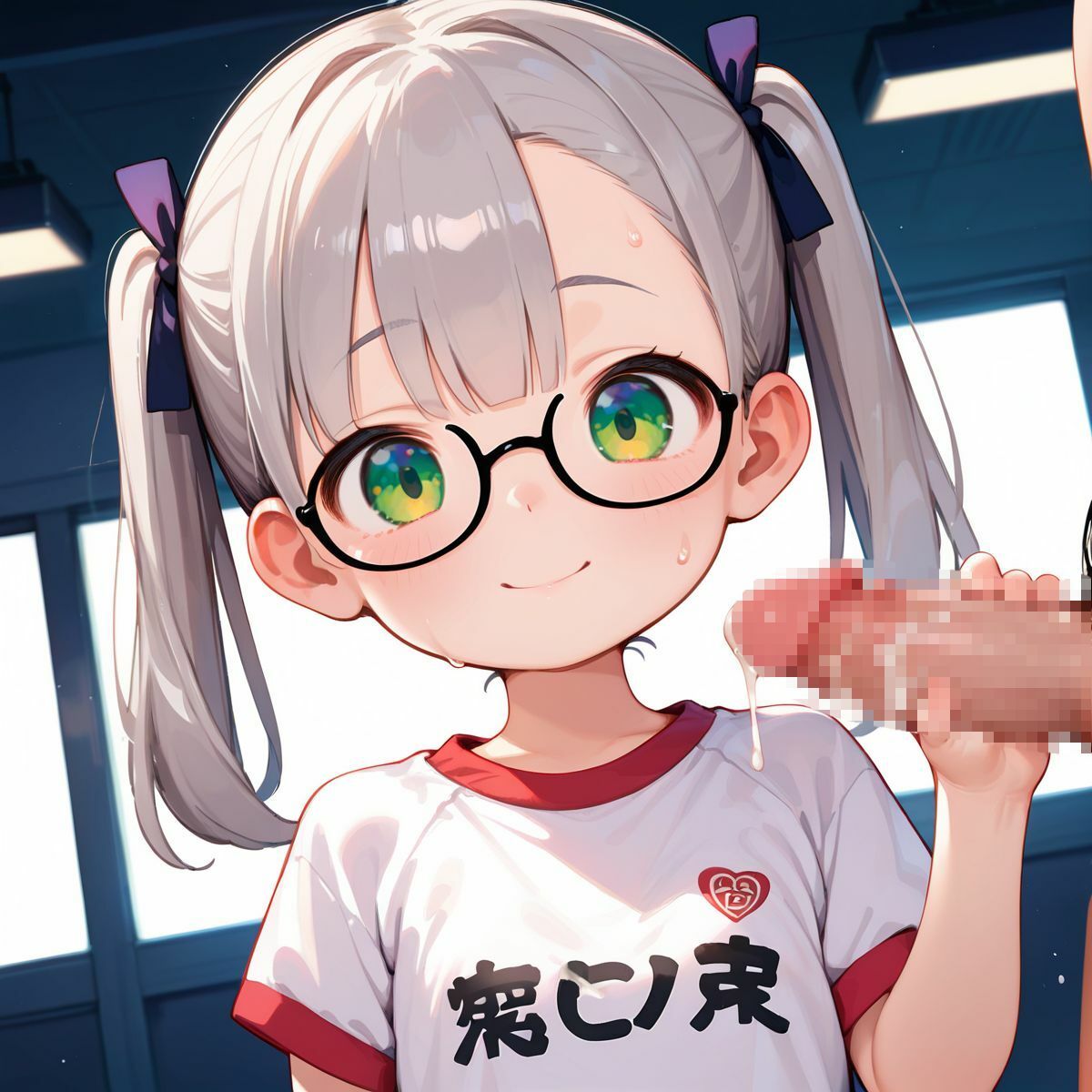 サンプル画像4:ブルマカフェで姪っ子といちゃらぶS●X02(ロリもち) [d_516286]