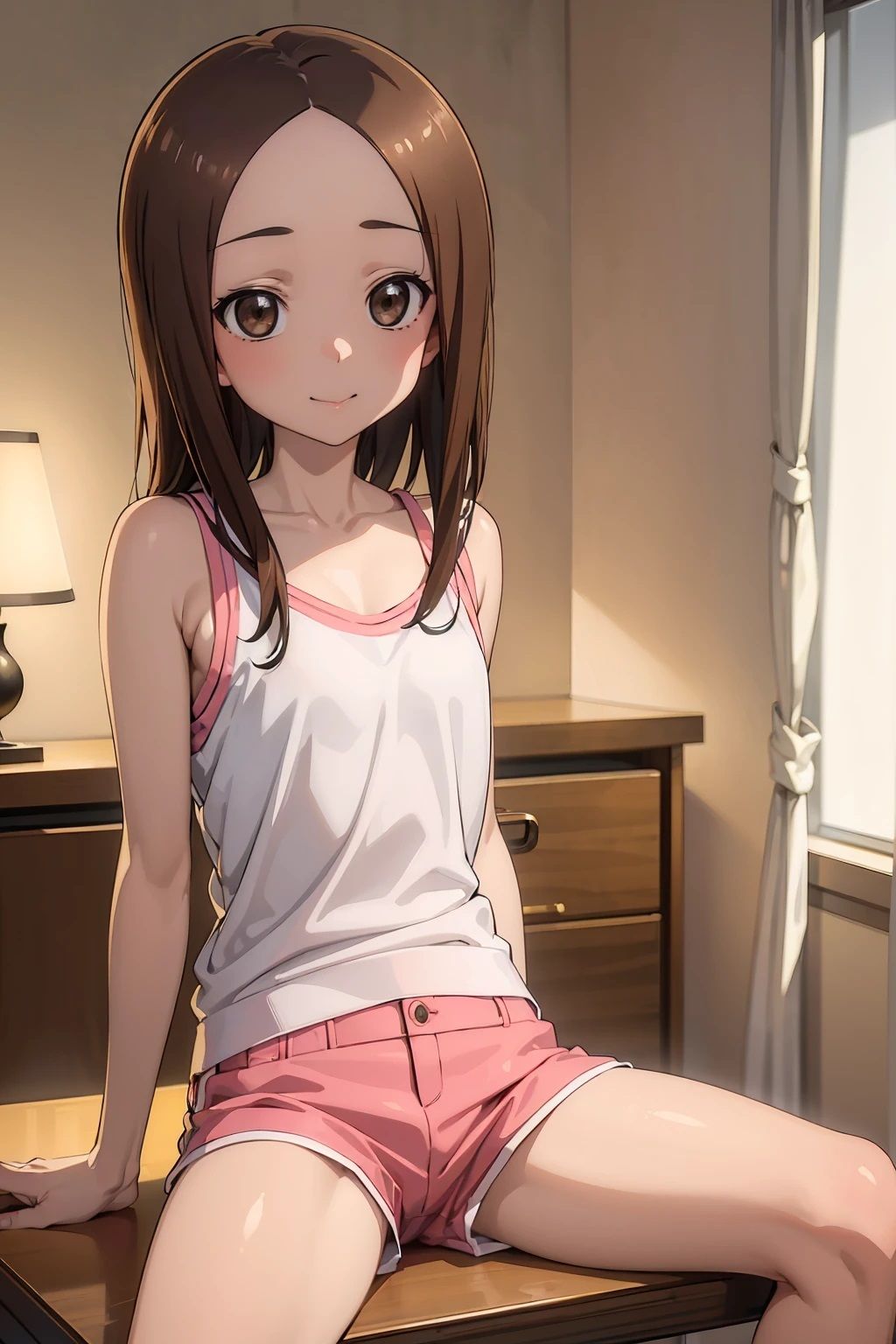 サンプル画像1:高〇さん  タンクトップ（45枚）(ひぐまアート) [d_516359]