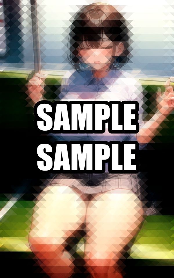 開脚して寝ちゃう制服美女イラスト集の画像7