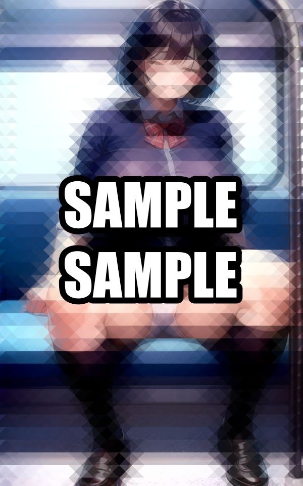 開脚して寝ちゃう制服美女イラスト集の画像8