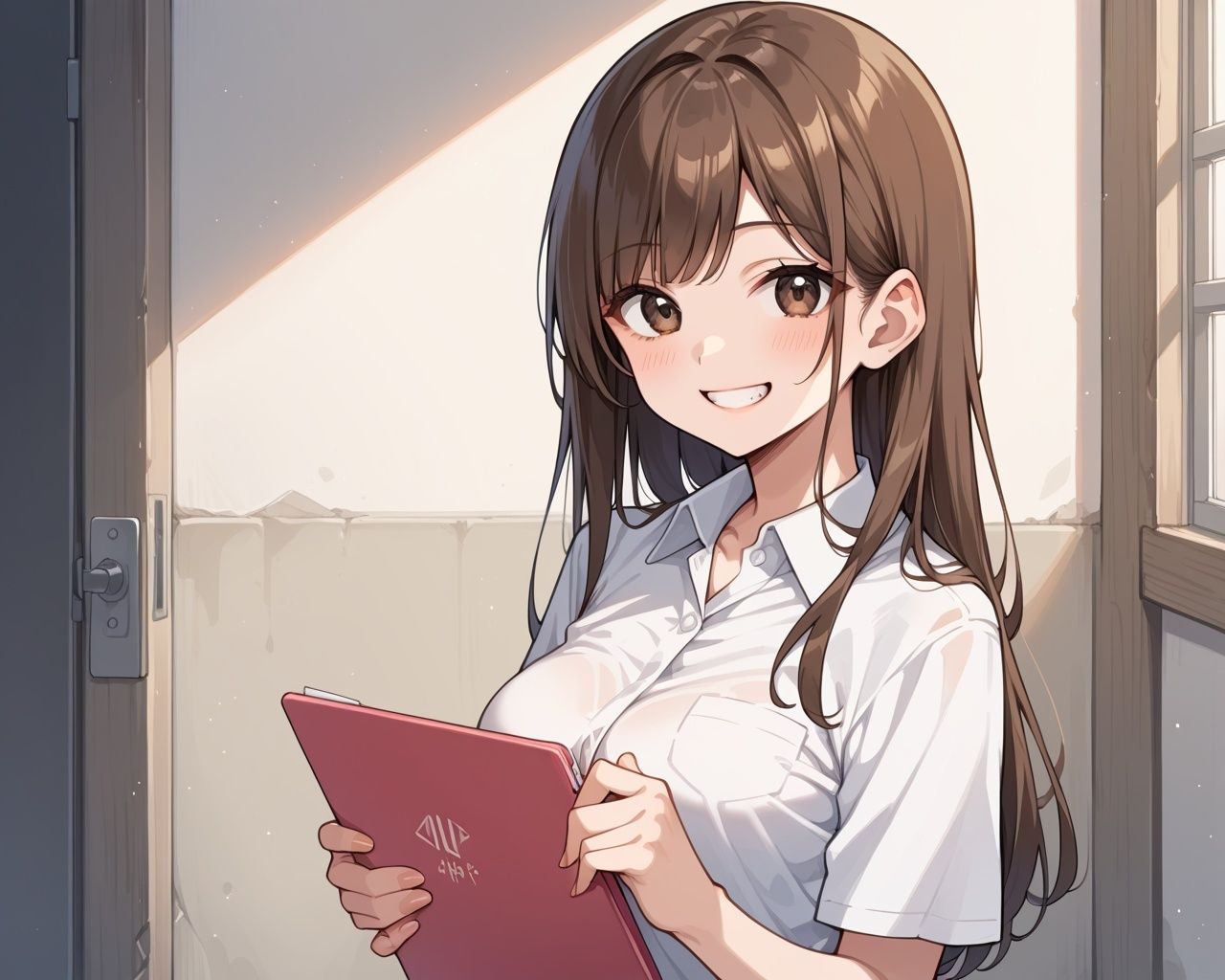 サンプル画像6:放課後にあった入社前のえっちな身体検査で性支配されるまで(あめりかん極太そーせーじ) [d_516428]