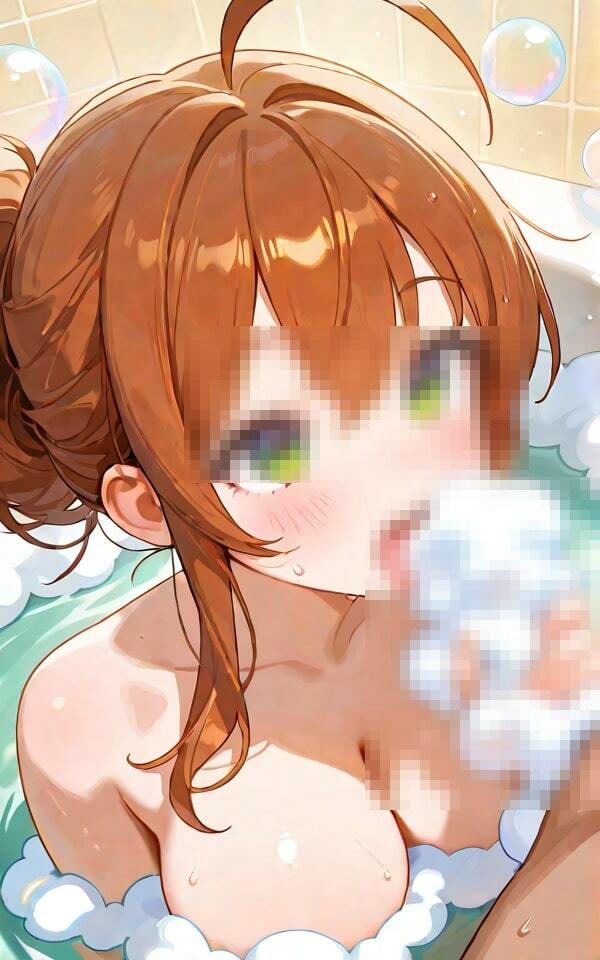 サンプル画像2:フェラ湯  美女が癒す夜の浴室(AI幻想工房) [d_516454]