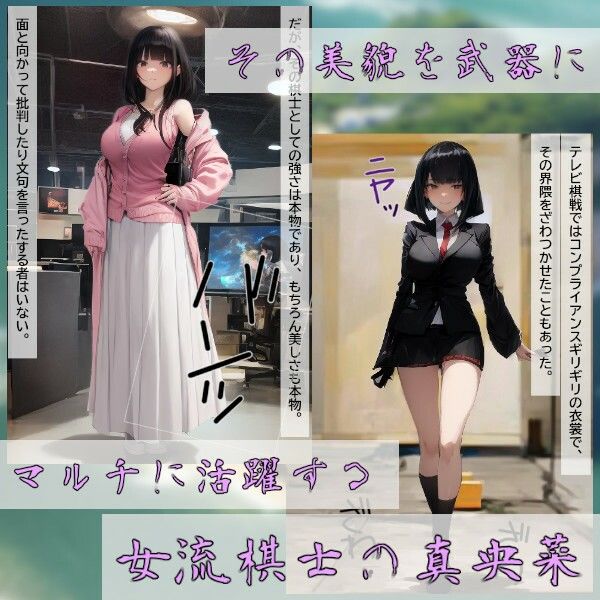 サンプル画像1:女流棋士真央菜〜調子に乗った美人女流棋士への天罰〜(吸収ドレイン) [d_516548]