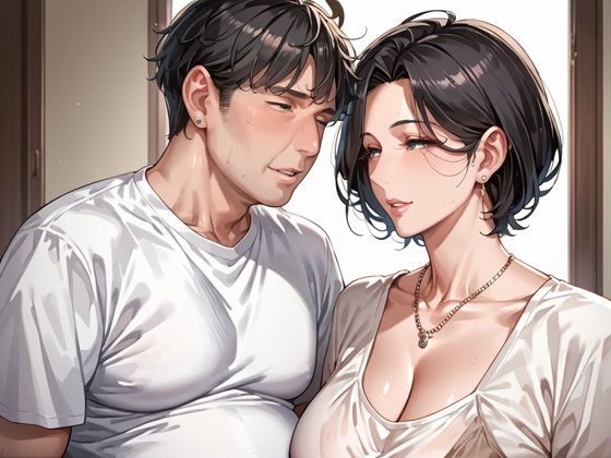 サンプル画像3:爆乳人妻秘書が社長室で中出し性交(熟成ハム) [d_516647]