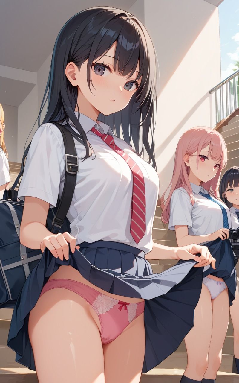 サンプル画像3:女学園に赴任した男性教諭の一日(謎の光) [d_516663]