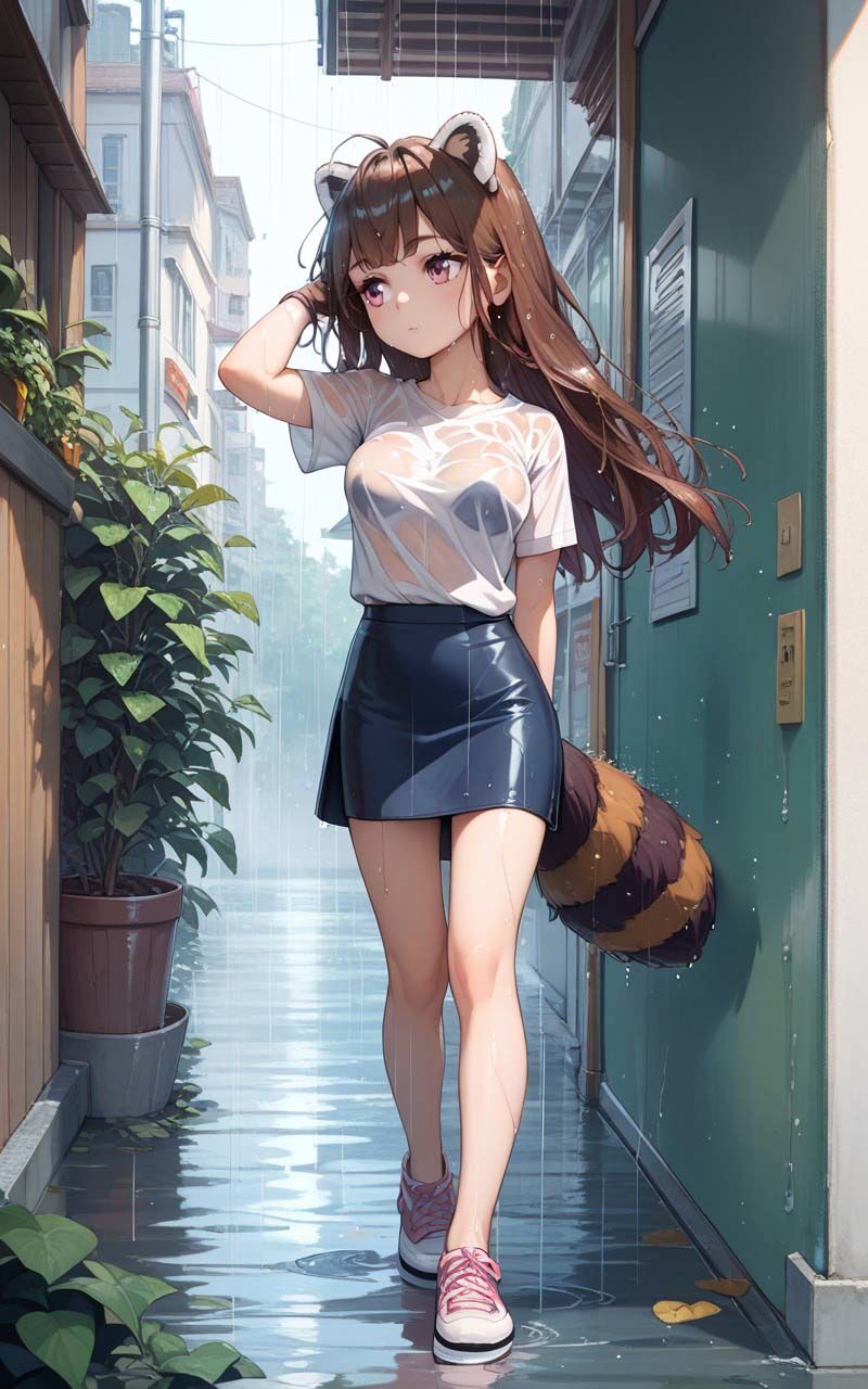 サンプル画像4:迷子になった狸な子を保護して彼女にした件(CP出版) [d_516723]