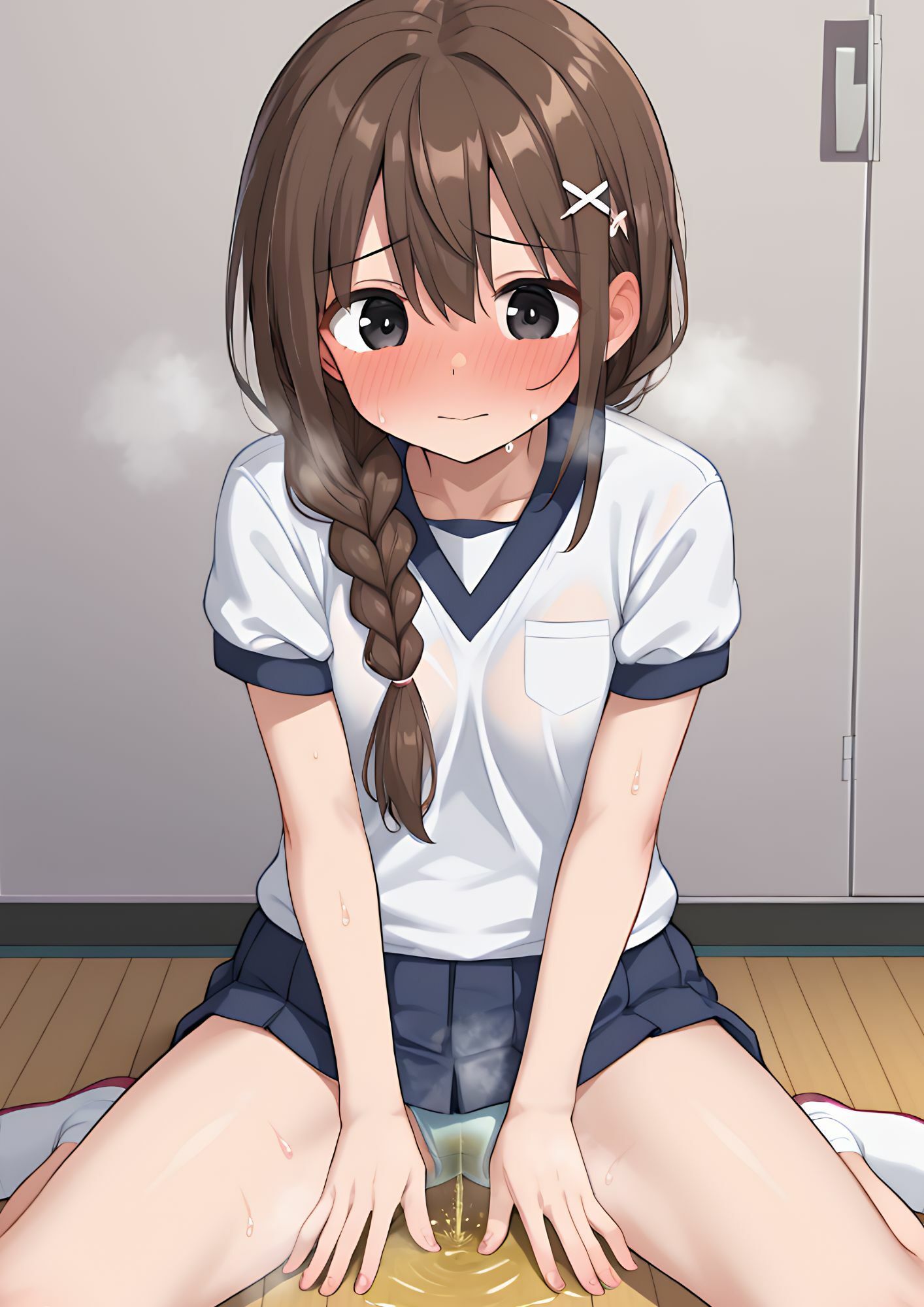 サンプル画像3:おんなのこのおもらし〜制服J？？編〜(永愛産業) [d_516749]