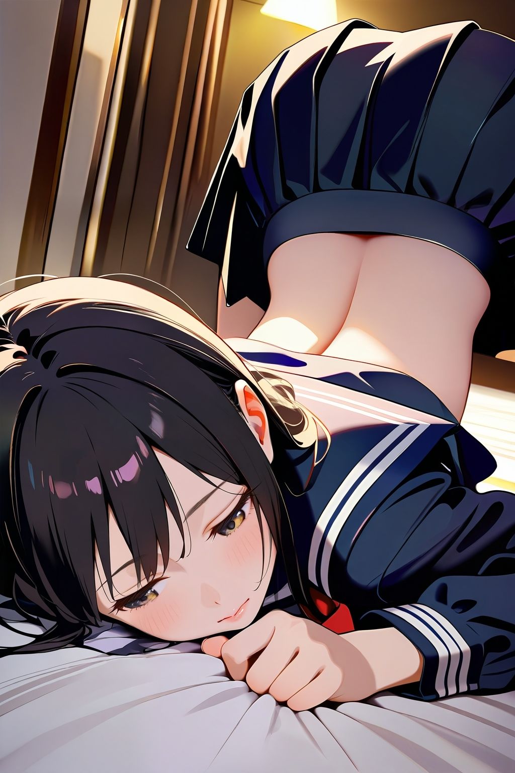 サンプル画像5:2年xx組かりんちゃんは夜のJK(2年xx組) [d_516803]