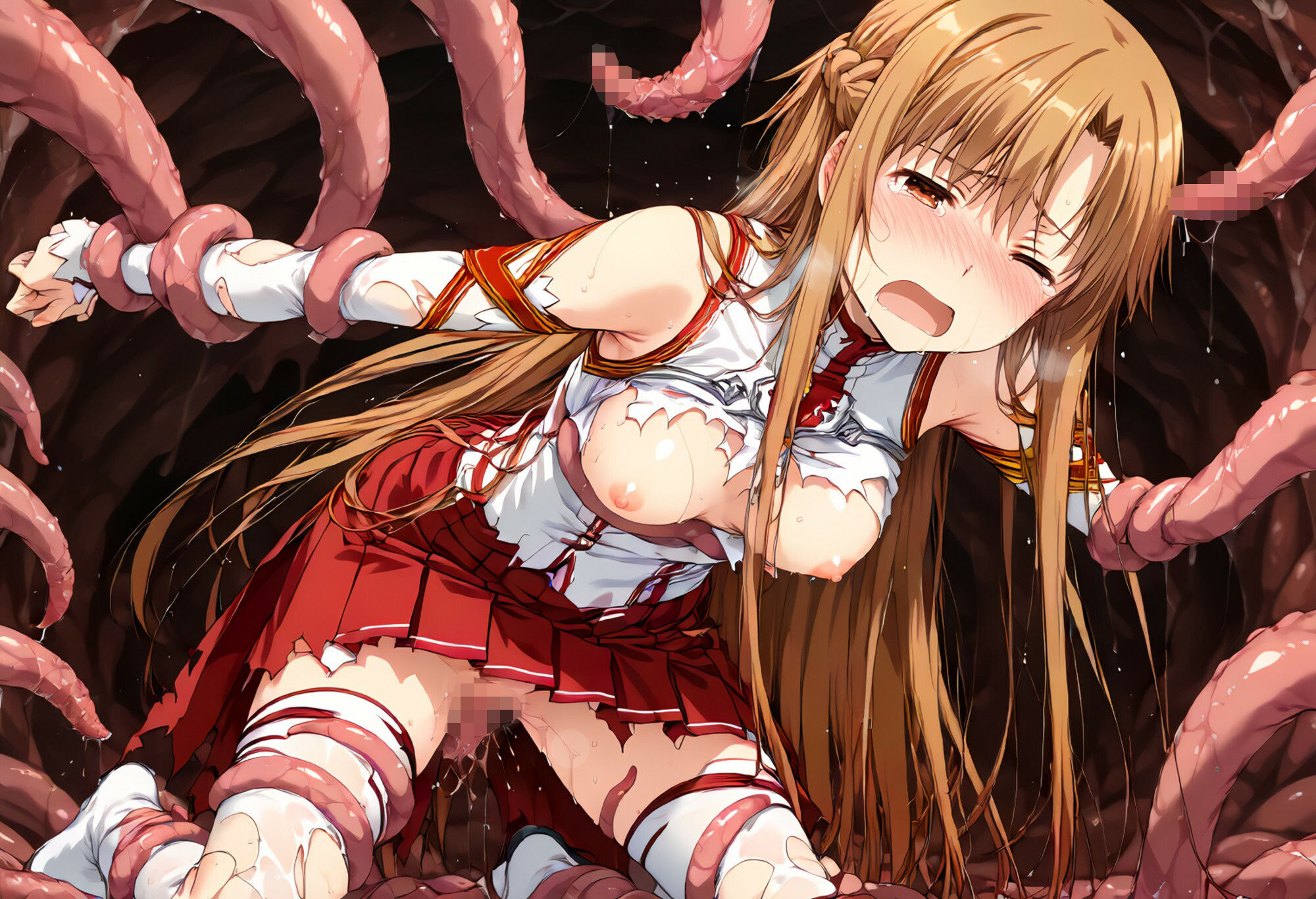 サンプル画像4:触手陵●File case04 「閃光」結城明○奈(ワンダふるたイム) [d_516814]