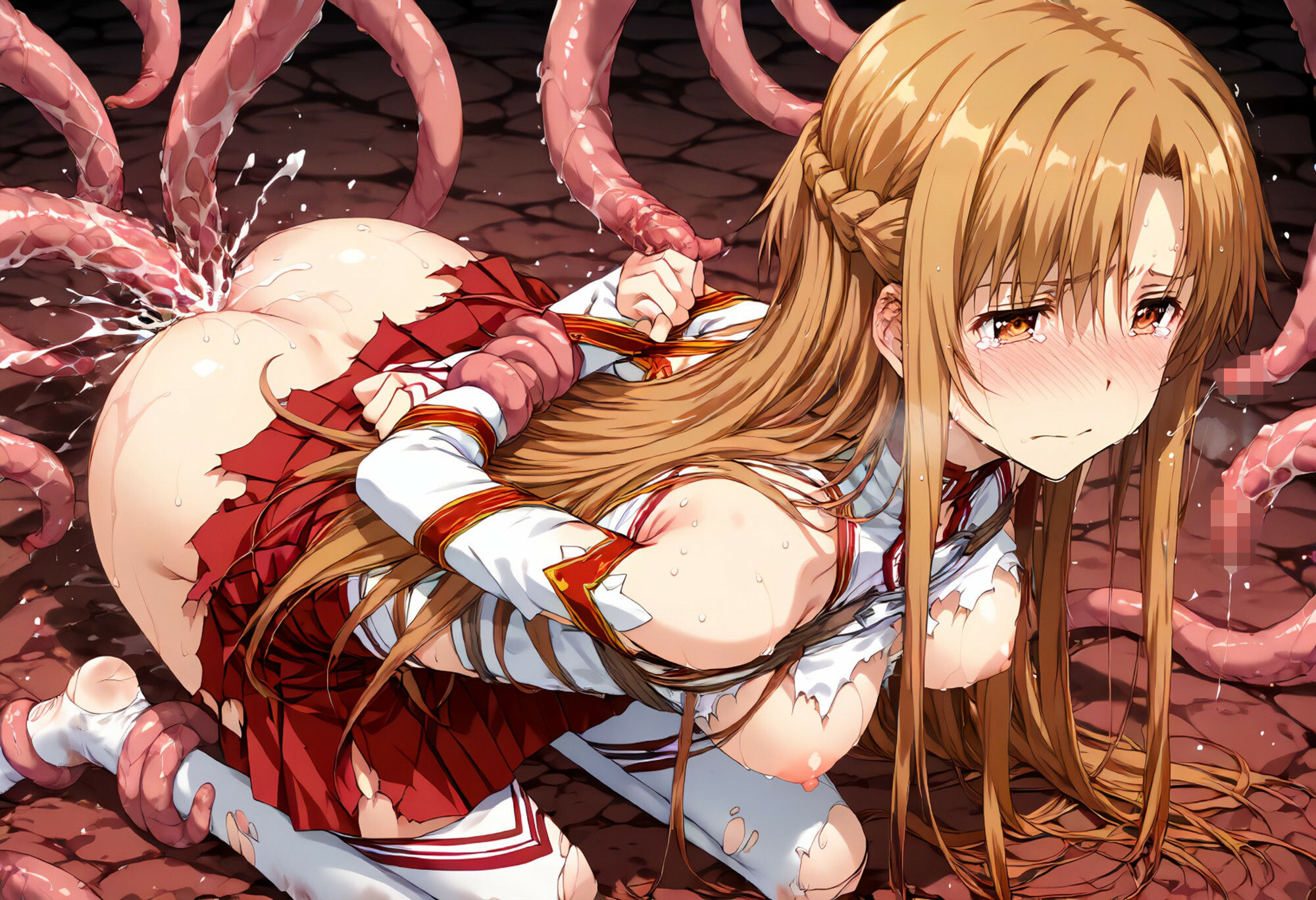 サンプル画像5:触手陵●File case04 「閃光」結城明○奈(ワンダふるたイム) [d_516814]