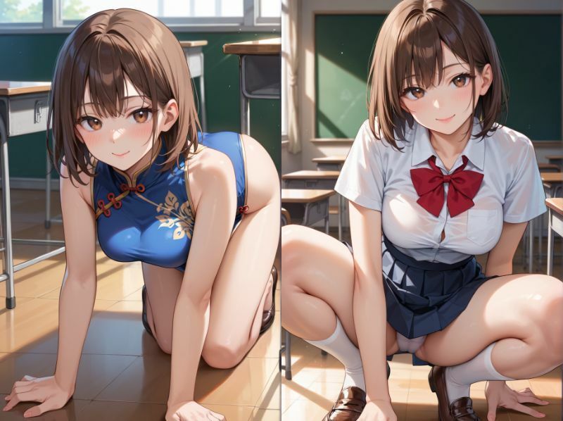 サンプル画像2:グラビアアイドルの裏の顔 JKグラドル 愛田かな(ツースリーステーション) [d_516818]