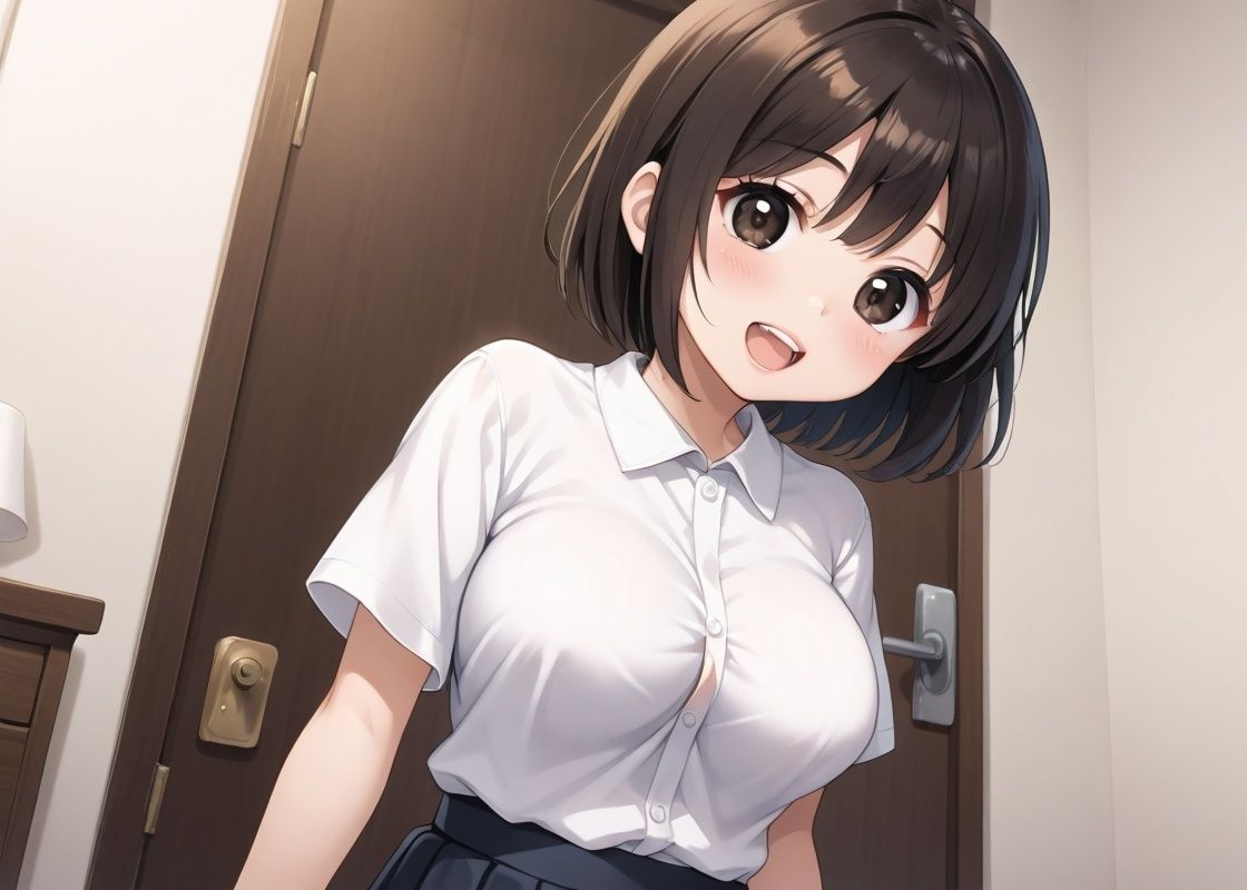 サンプル画像1:デカパイ少女をデリバリー(けいちゃみ) [d_516882]