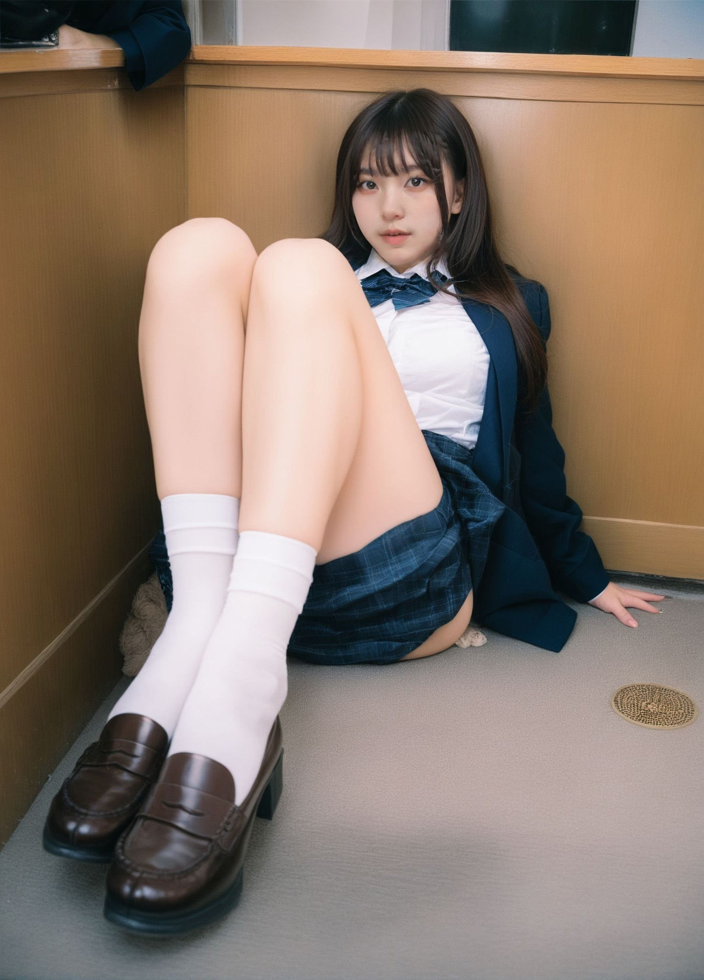 サンプル画像2:あんなこと、こんなこと、叶えてくれる女子●生の裏バイト3(AIドルオフィス) [d_516916]