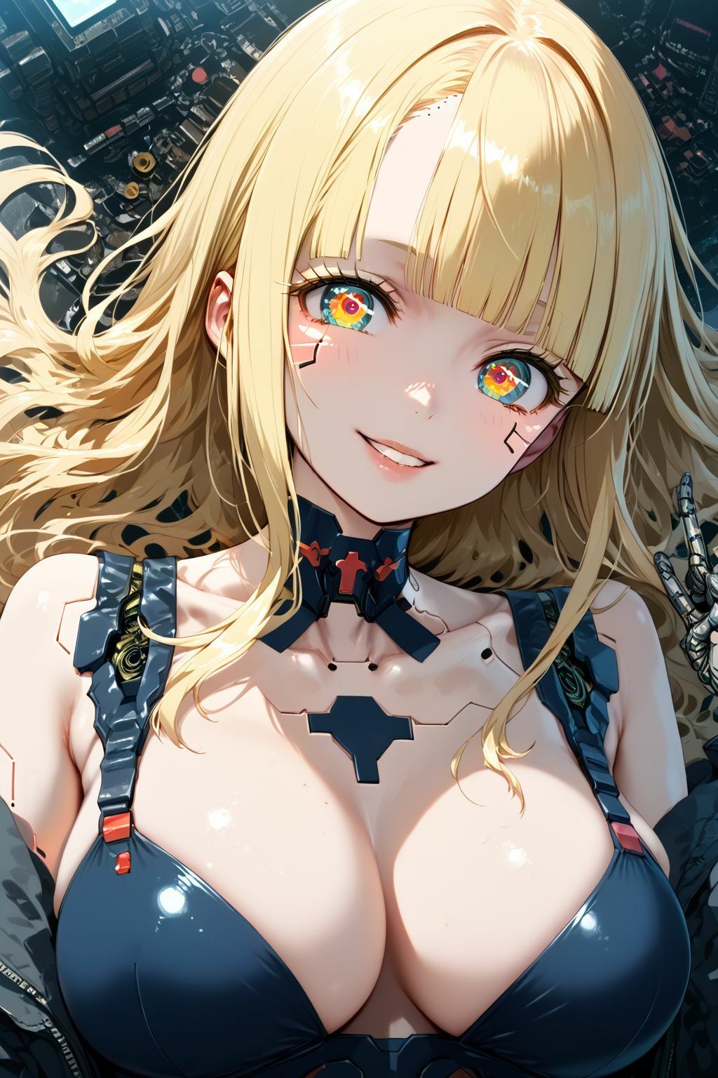 サンプル画像1:サイバーパンクな彼女たち vol. 2(肉欲の園) [d_516930]