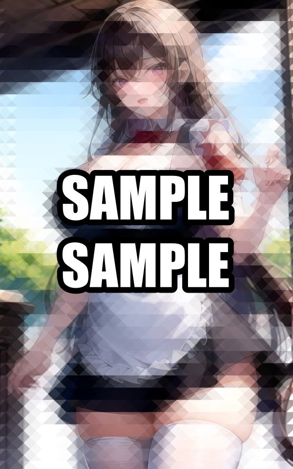 はちきれそうなウェイトレス美女イラスト集の画像8