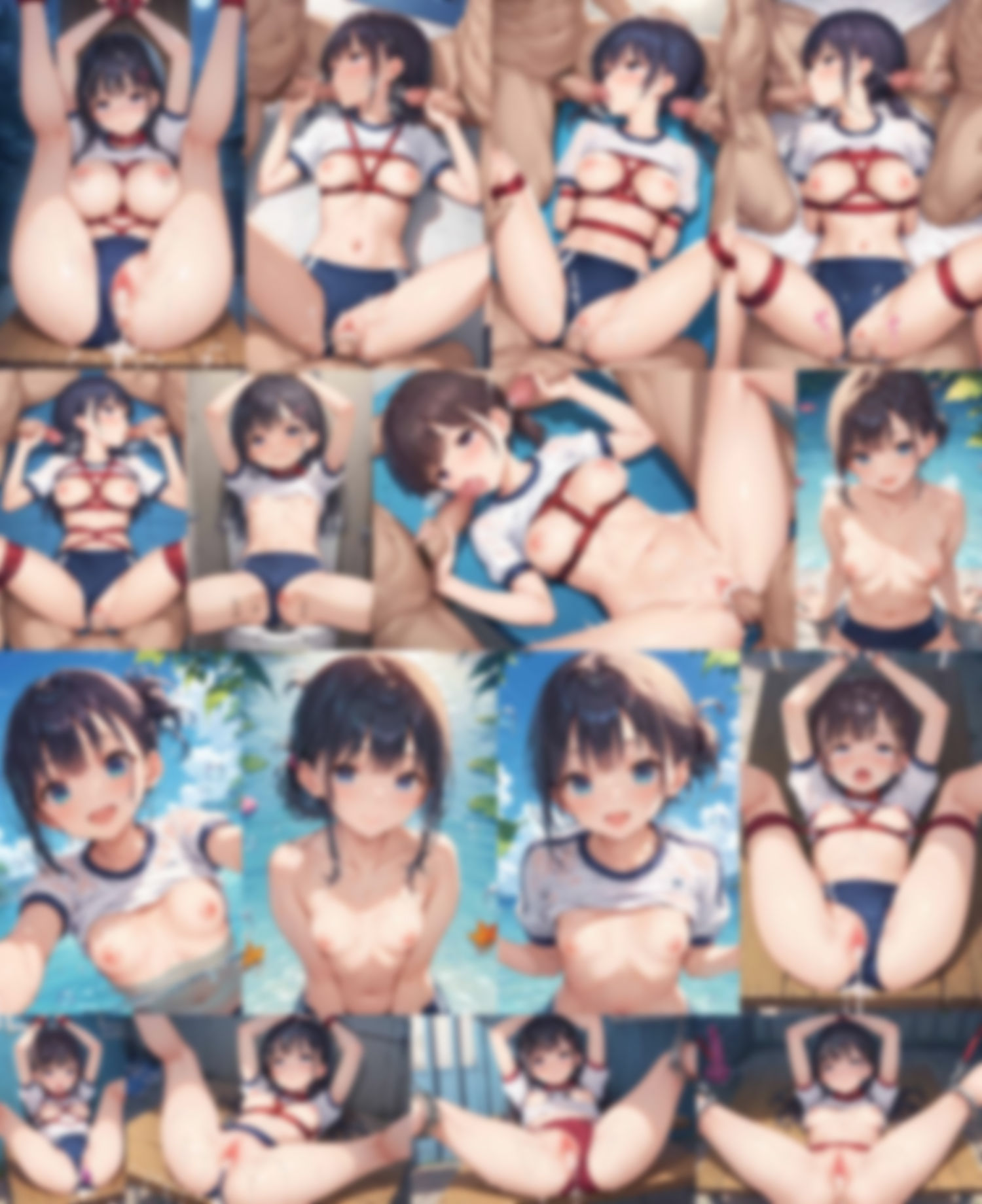 サンプル画像3:肉便器ブルマ少女にぶっかけ(marchun2) [d_517011]