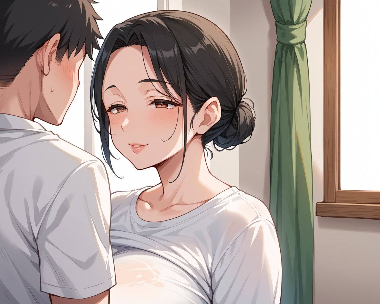 サンプル画像2:欲求不満の義母と生ハメ相姦(ろんどんぷりん) [d_517029]