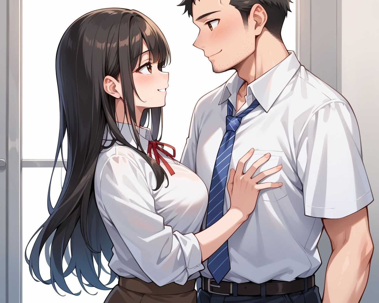 サンプル画像1:催●アプリを使った僕の彼女は、調教そして寝取られ。(あめりかん極太そーせーじ) [d_517037]