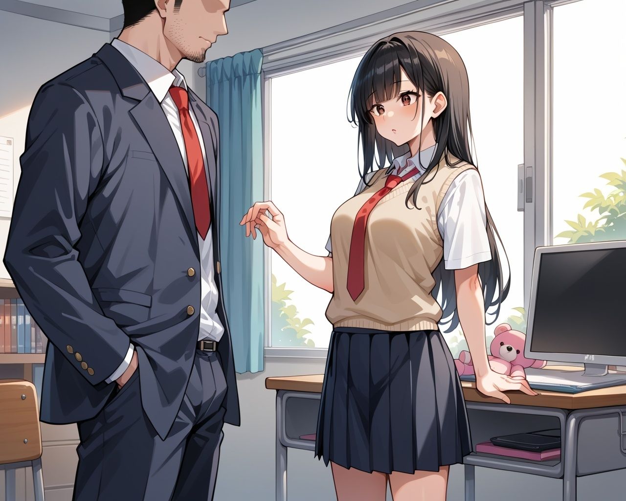 サンプル画像3:催●アプリを使った僕の彼女は、調教そして寝取られ。(あめりかん極太そーせーじ) [d_517037]